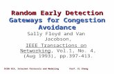 Random Early Detection  Gateways for Congestion Avoidance