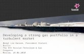 Developing a strong gas portfolio in a turbulent market
