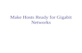 Make Hosts Ready for Gigabit Networks