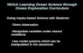 NOAA  Learning Ocean Science through Ocean Exploration  Curriculum