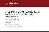 Loyaltrend v Brit (March 2010): Implications for brokers and underwriters