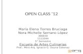 OPEN CLASS  ‘ 12