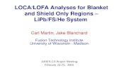 LOCA/LOFA Analyses for Blanket and Shield Only Regions –  LiPb/FS/He System