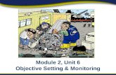 Module 2, Unit 6 Objective Setting & Monitoring