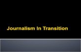 Journalism In Transition