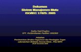 Dokumen Sistem Manajemen Mutu  ISO/IEC 17025: 2005