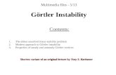 Multimedia files - 5/ 13 Görtler Instability