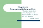Chapter 3 Examining Relationships