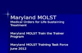 Maryland MOLST Medical Orders for Life-Sustaining Treatment