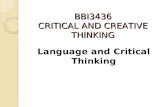 BBI3436 CRITICAL AND CREATIVE THINKING