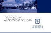 TECNOLOGIA  AL SERVICIO DEL CRM