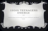 1950s teenagers emerge