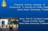 Assoc. Prof. Dr. Chulaporn Sota Faculty of Public Health Khon Kaen University,Thailand