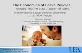 The Economics of Leave Policies:  researching the cost of parental leave