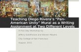 Teaching Diego Rivera’s “Pan-American Unity” Mural as a Writing Assignment at Two Different Levels