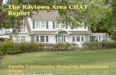The Raytown Area CHAT Report Aquila Community Housing Assessment Team Martin H. Shukert, AICP
