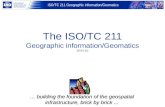 The ISO/TC 211 Geographic information/Geomatics (2013-11)