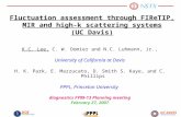 Fluctuation assessment through FIReTIP, MIR and high-k scattering systems (UC Davis)