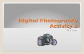 Digital Photography Activity 3