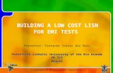 BUILDING A LOW COST LISN FOR EMI TESTS
