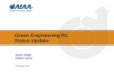 Green Engineering PC Status Update