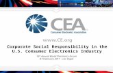 Corporate Social Responsibility in the U.S. Consumer Electronics Industry