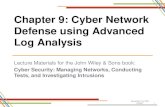 Chapter 9: Cyber Network Defense using Advanced Log Analysis