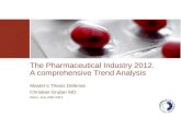 The  Pharmaceutical Industry  2012.  A  comprehensive  Trend Analysis