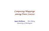 Composing Mappings  among Data Sources