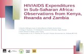 HIV/AIDS Expenditures  in Sub-Saharan Africa: Observations from Kenya, Rwanda and Zambia