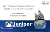WiFi Hotspot Service Control Design & Case Study Overview