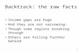 Backtrack: the raw facts
