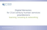 Digital literacies  for 21st century human services practitioners