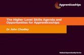 The Higher Level Skills Agenda and Opportunities for Apprenticeships
