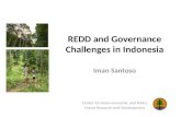 REDD and Governance Challenges in Indonesia