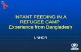 INFANT FEEDING IN A REFUGEE CAMP  Experience from Bangladesh