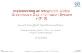 Implementing an Integrated, Global Greenhouse Gas Information System (IG 3 IS)