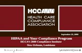 HIPAA and Your Compliance Program