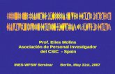 Prof. Elies Molins Asociación de Personal Investigador  del CSIC  - Spain