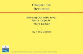 Starting Out with Java:  Early  Objects  Third Edition by Tony Gaddis