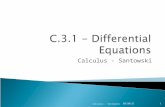 C .3.1  - Differential Equations
