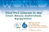 Pilot PES scheme in the Chon - Aksuu watershed, Kyrgyzstan