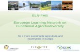ELN-FAB European Learning Network on Functional AgroBiodiversity