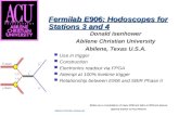 Fermilab E906: Hodoscopes for Stations 3 and 4