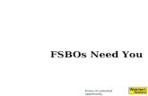 FSBOs Need You