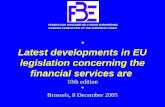 FEDERATION BANCAIRE DE L’UNION EUROPEENNE BANKING FEDERATION OF THE EUROPEAN UNION