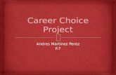 Career Choice Project