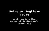 Being an Anglican Today
