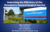 Improving the Efficiency of the Emergency General Surgical Service