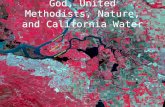 God, United Methodists, Nature, and California Water